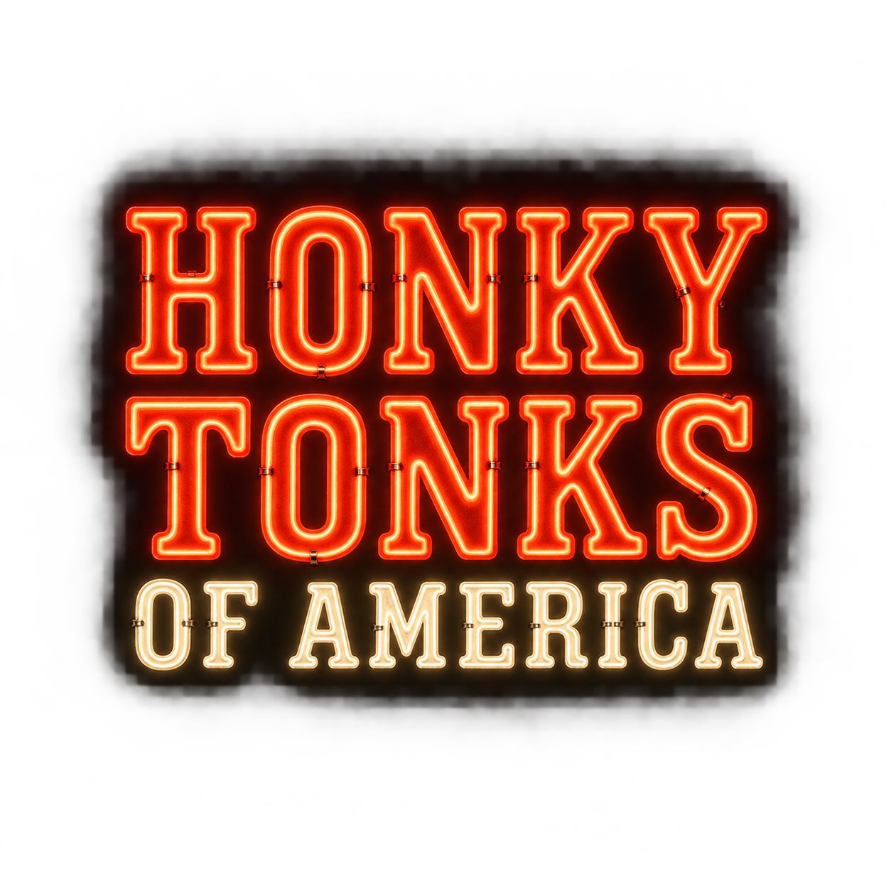 Honky Tonks of America neon sign