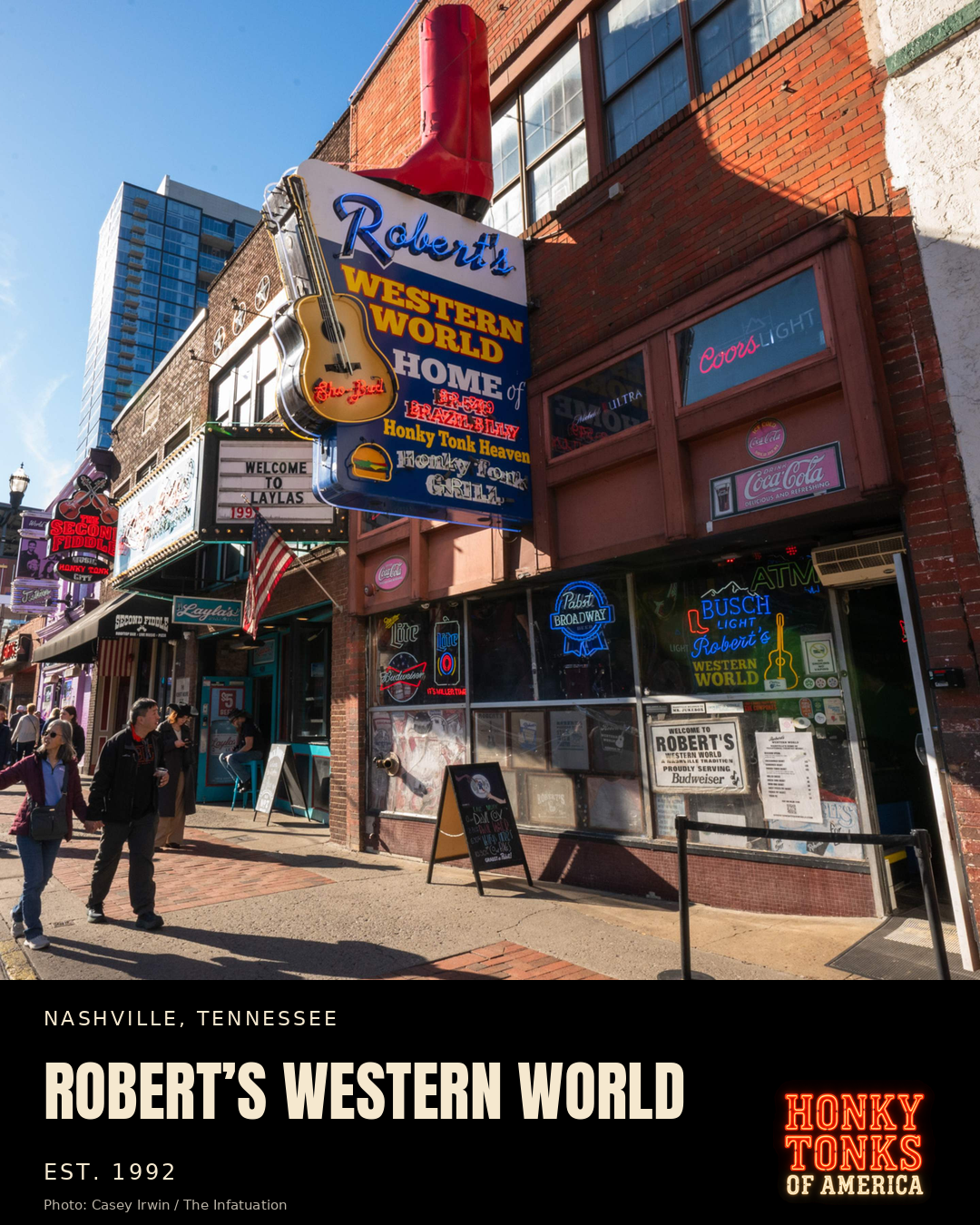 Robert’s Western World exterior